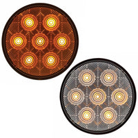 7 LED 4" Competition Series Turn Signal Light - Amber LEDs (Amber or Clear Lens)