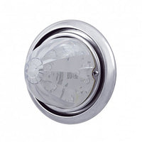 Bumper Light w 17 LED Watermelon Light For Freightliner Columbia - Amber LEDs (Amber or Clear Lens)
