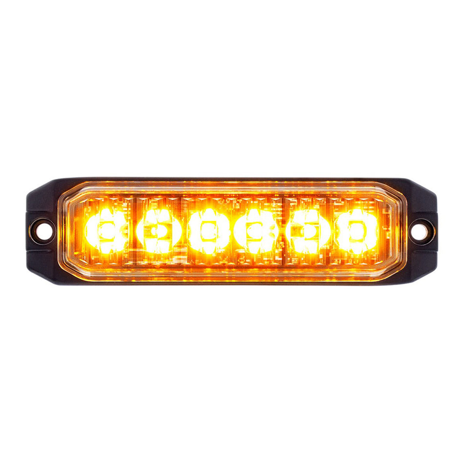 6 High Power LED "Competition Series" Slim Warning Light - Various Colors