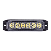 6 High Power LED "Competition Series" Slim Warning Light - Various Colors