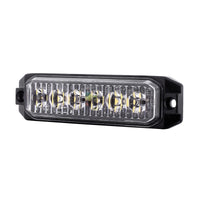 6 High Power LED "Competition Series" Slim Warning Light - Various Colors