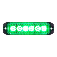 6 High Power LED "Competition Series" Slim Warning Light - Various Colors