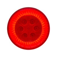 16 LED 4" Round Turbine Stop, Turn & Tail Light - Red or Amber LEDs (Red or Amber Lens)