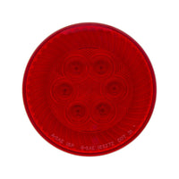 16 LED 4" Round Turbine Stop, Turn & Tail Light - Red or Amber LEDs (Red or Amber Lens)