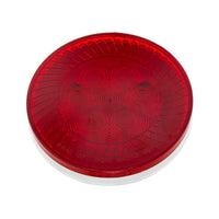 16 LED 4" Round Turbine Stop, Turn & Tail Light - Red or Amber LEDs (Red or Amber Lens)