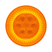 16 LED 4" Round Turbine Stop, Turn & Tail Light - Red or Amber LEDs (Red or Amber Lens)