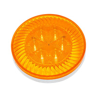 16 LED 4" Round Turbine Stop, Turn & Tail Light - Red or Amber LEDs (Red or Amber Lens)