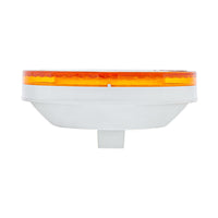 16 LED 4" Round Turbine Stop, Turn & Tail Light - Red or Amber LEDs (Red or Amber Lens)