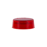 7 LED 2" Round Turbine Clearance/Marker Light - Amber or Red LEDs (Amber or Red Lens)
