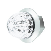 2 LED Dual Function 3/4" Mini Watermelon Clearance/Marker Light - Amber, Red or White LEDs (Amber, Red or Clear Lens)