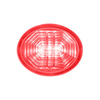 3 LED Oval Clearance/Marker Light - Amber, Red or White LEDs (Amber, Red or Clear Lens)