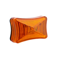 3 LED Rectangular Clearance/Marker Light - Amber, Red or White LEDs (Amber, Red or Clear Lens)