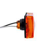 3 LED Rectangular Clearance/Marker Light - Amber, Red or White LEDs (Amber, Red or Clear Lens)