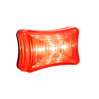 3 LED Rectangular Clearance/Marker Light - Amber, Red or White LEDs (Amber, Red or Clear Lens)