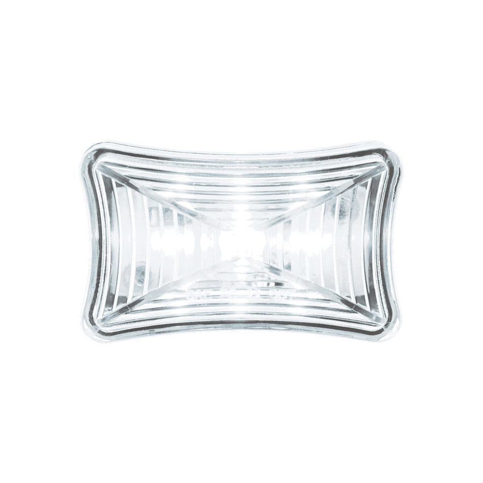 3 LED Rectangular Clearance/Marker Light - Amber, Red or White LEDs (Amber, Red or Clear Lens)