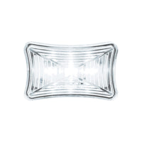 3 LED Rectangular Clearance/Marker Light - Amber, Red or White LEDs (Amber, Red or Clear Lens)
