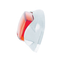 4-3/16" Wide 3 LED ViperEye Clearance/Marker Light - Amber or Red LEDs (Amber or Red Lens)