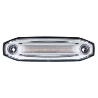 6 Amber LED Clearance/Marker Light w 6 LED Side Ditch Light - White, Amber, Blue or Red LEDs