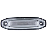 6 Red LED Clearance/Marker Light w 6 LED Side Ditch Light - White, Amber, Blue or Red LEDs