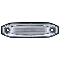 6 Red LED Clearance/Marker Light w 6 LED Side Ditch Light - White, Amber, Blue or Red LEDs