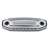 6 Red LED Clearance/Marker Light w 6 LED Side Ditch Light - White, Amber, Blue or Red LEDs