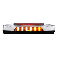 6 Red LED Clearance/Marker Light w 6 LED Side Ditch Light - White, Amber, Blue or Red LEDs