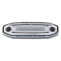 6 Red LED Clearance/Marker Light w 6 LED Side Ditch Light - White, Amber, Blue or Red LEDs