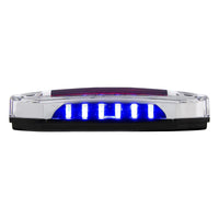 6 Red LED Clearance/Marker Light w 6 LED Side Ditch Light - White, Amber, Blue or Red LEDs