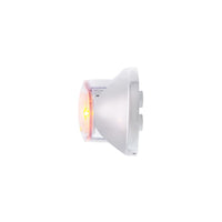 5 LED Reflector Auxiliary/Utility Light w Side Ditch Light - Amber or Red LEDs (Clear Lens)