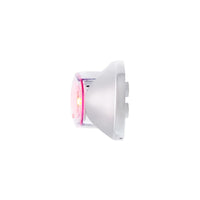 5 LED Reflector Auxiliary/Utility Light w Side Ditch Light - Amber or Red LEDs (Clear Lens)