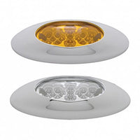 16 LED Phantom I Reflector Clearance/Marker Light - Amber LEDs (Amber or Clear Lens)