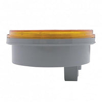 16 LED 4" Reflector Turn Signal Light - Amber LEDs (Amber Lens)