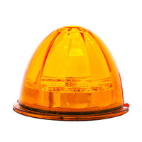 17 LED Reflector Watermelon Maze Cab Light - Amber or Red LEDs (Amber or Clear Lens)