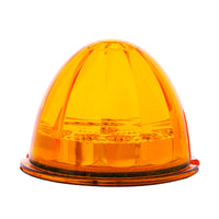 17 LED Reflector Watermelon Maze Cab Light - Amber or Red LEDs (Amber or Clear Lens)