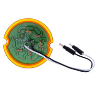 17 LED Reflector Watermelon Maze Cab Light - Amber or Red LEDs (Amber or Clear Lens)