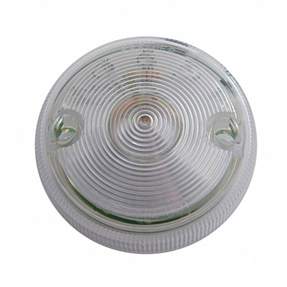 15 LED 3" Dual Function Single Face Light Only - Amber or Red LEDs (Amber, Red or Clear Lens)