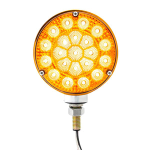 42 LED Reflector Double Face Competition Series Turn Signal Light - Amber & Red LEDs (Amber & Red or Clear Lens)