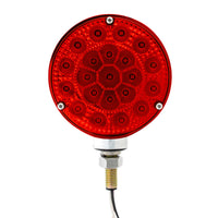 42 LED Reflector Double Face Competition Series Turn Signal Light - Amber & Red LEDs (Amber & Red or Clear Lens)