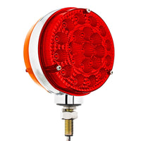 42 LED Reflector Double Face Competition Series Turn Signal Light - Amber & Red LEDs (Amber & Red or Clear Lens)