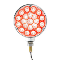 42 LED Reflector Double Face Competition Series Turn Signal Light - Amber & Red LEDs (Amber & Red or Clear Lens)