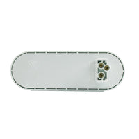 35 LED 6" Reflector Oval Sequential Turn Signal Light - Amber LEDs (Amber Lens)