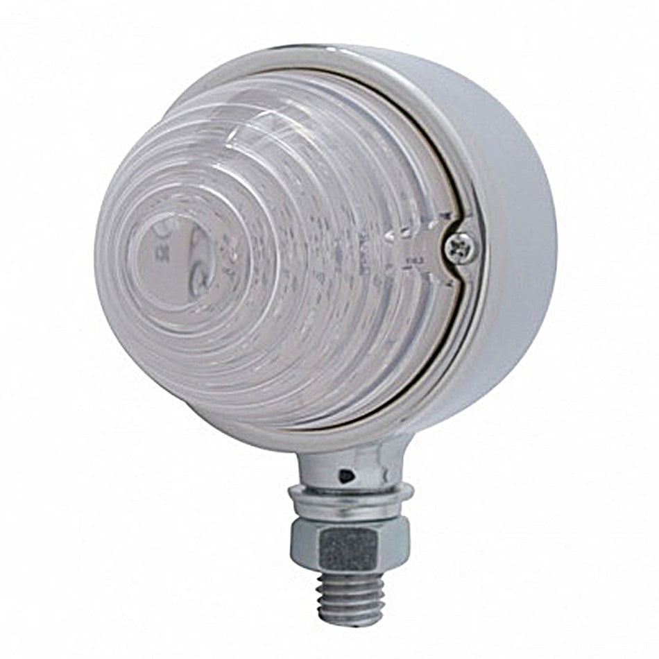 17 LED Beehive Single Face Light - Amber LEDs (Amber or Clear Lens)