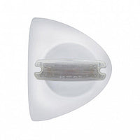 United Pacific - 12 LED Headlight Turn Signal Cover - Amber LEDs (Clear Lens)