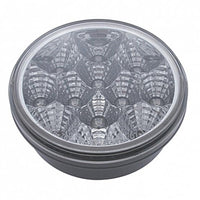 12 LED 4" Reflector Auxiliary/Utility Light - White LEDs (Clear Lens)