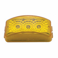 3 LED Reflector Clearance/Marker Light - Amber or Red LEDs (Amber, Red or Clear Lens)