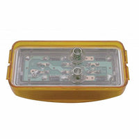 3 LED Reflector Clearance/Marker Light - Amber or Red LEDs (Amber, Red or Clear Lens)