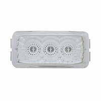 3 LED Reflector Clearance/Marker Light - Amber or Red LEDs (Amber, Red or Clear Lens)