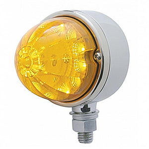 17 LED Reflector Watermelon Single Face Light - Amber or Red LEDs (Amber, Red or Clear Lens)