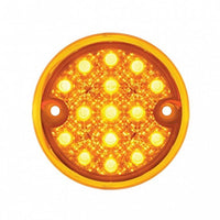 30 LED 3" Dual Function Reflector Double Face Light Kit - Amber & Red LEDs (Amber or Clear Lens)
