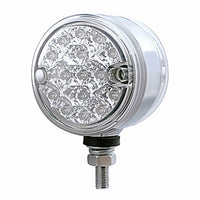 30 LED 3" Dual Function Reflector Double Face Light - Amber & Red LED (Amber & Red or Clear Lens)